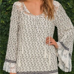 FREE PEOPLE Nomad Child Boho Mini Dress, XS